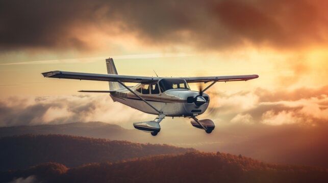 1 Hour 3 Passenger Plane Privet Tour Over Cyprus on a CESSNA 172 from Larnaca