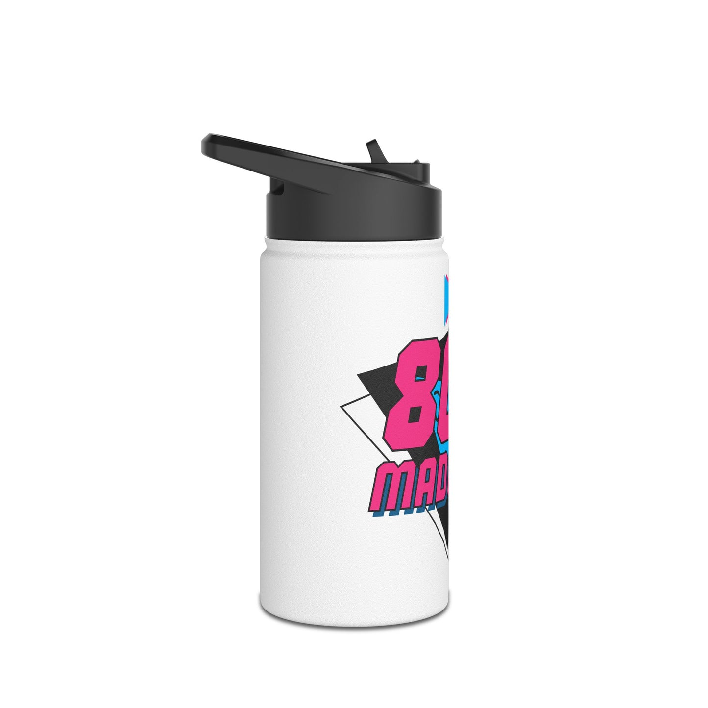 80's Retro Stainless Steel Water Bottle, Hydration Flask