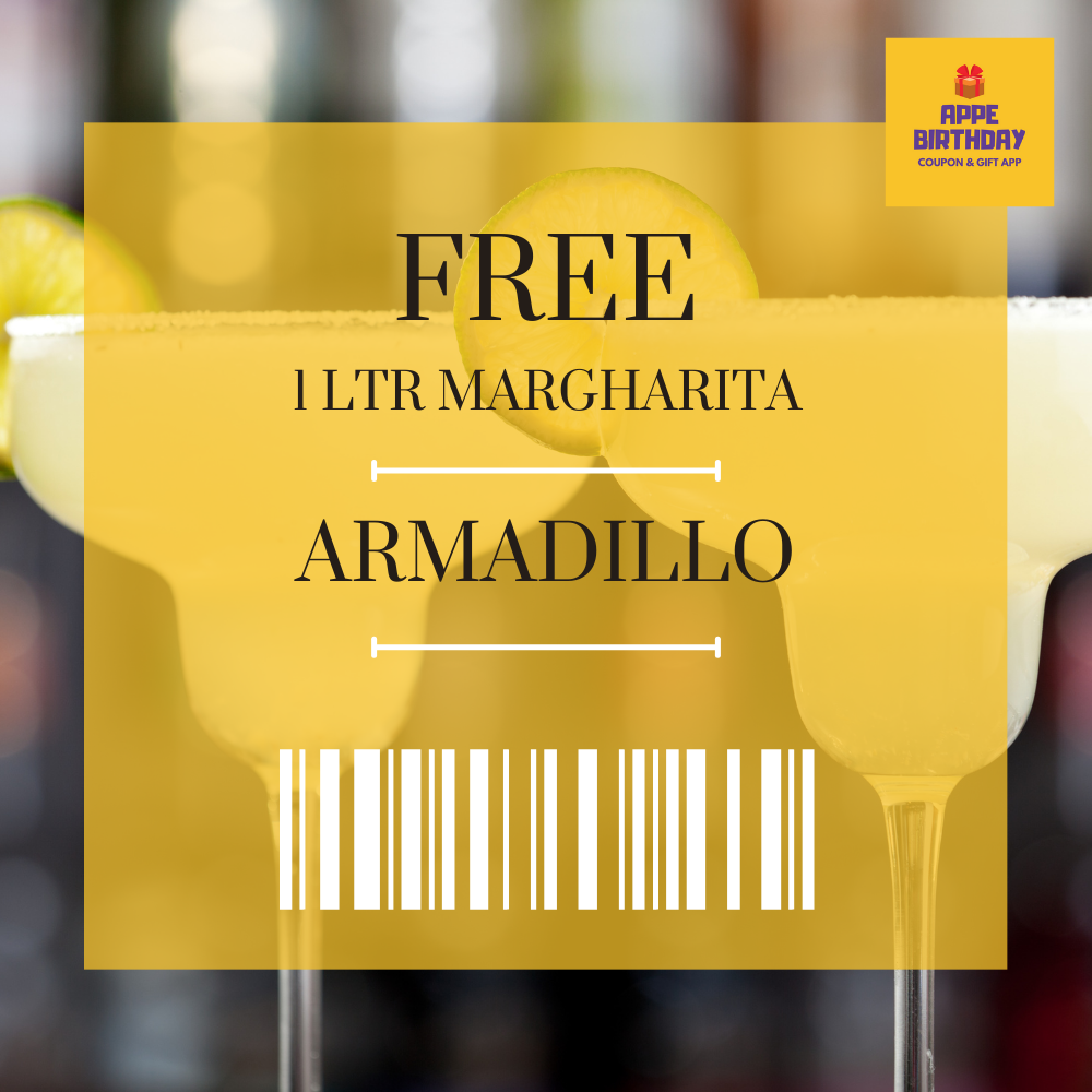 Armadillo Free 1Ltr Margharita