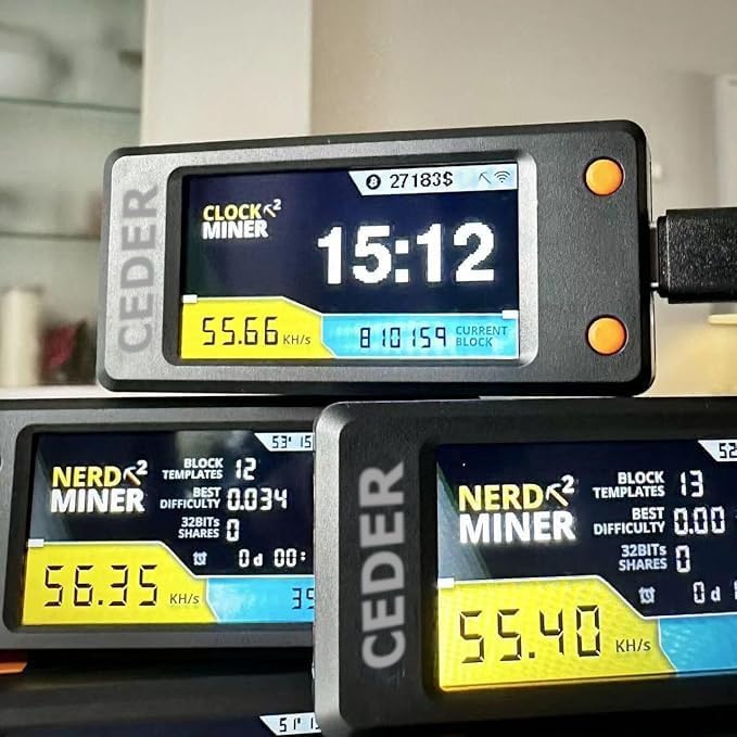 CEDER - Nerdminer V2 Pro Mining Bitcoin