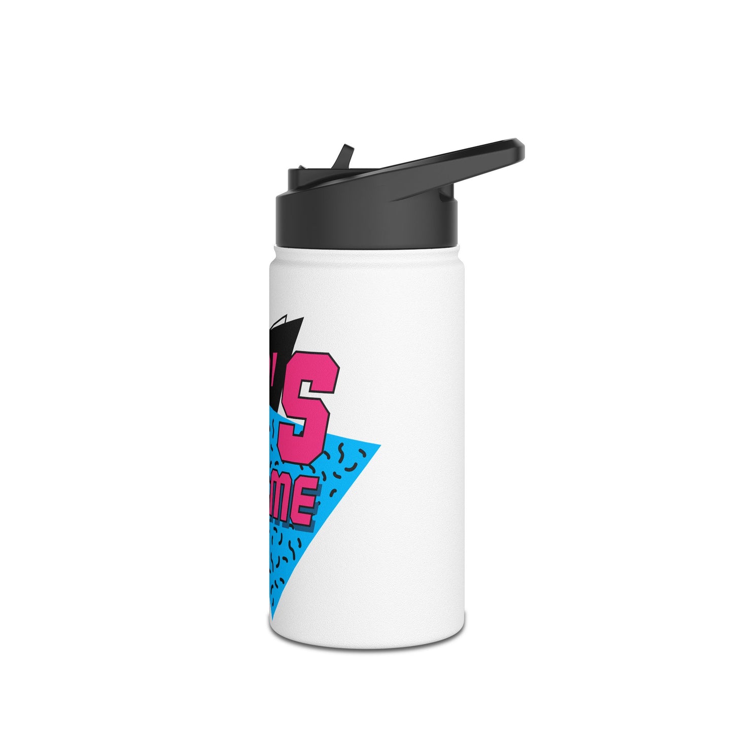80's Retro Stainless Steel Water Bottle, Hydration Flask