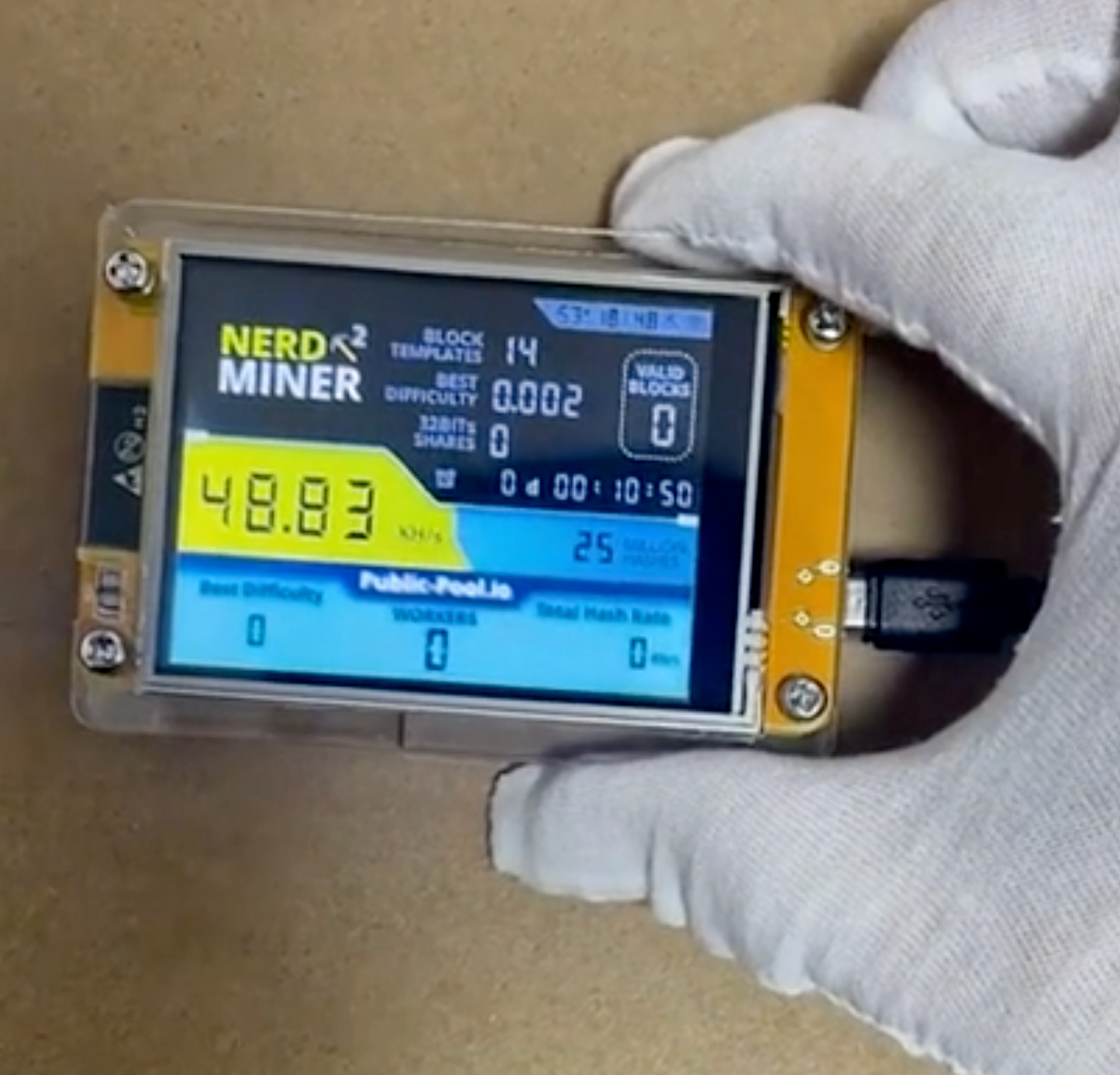 Bitcoin Lottery Miner 1000 KH/s