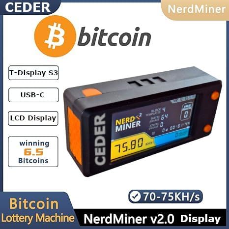 CEDER - Nerdminer V2 Pro Mining Bitcoin