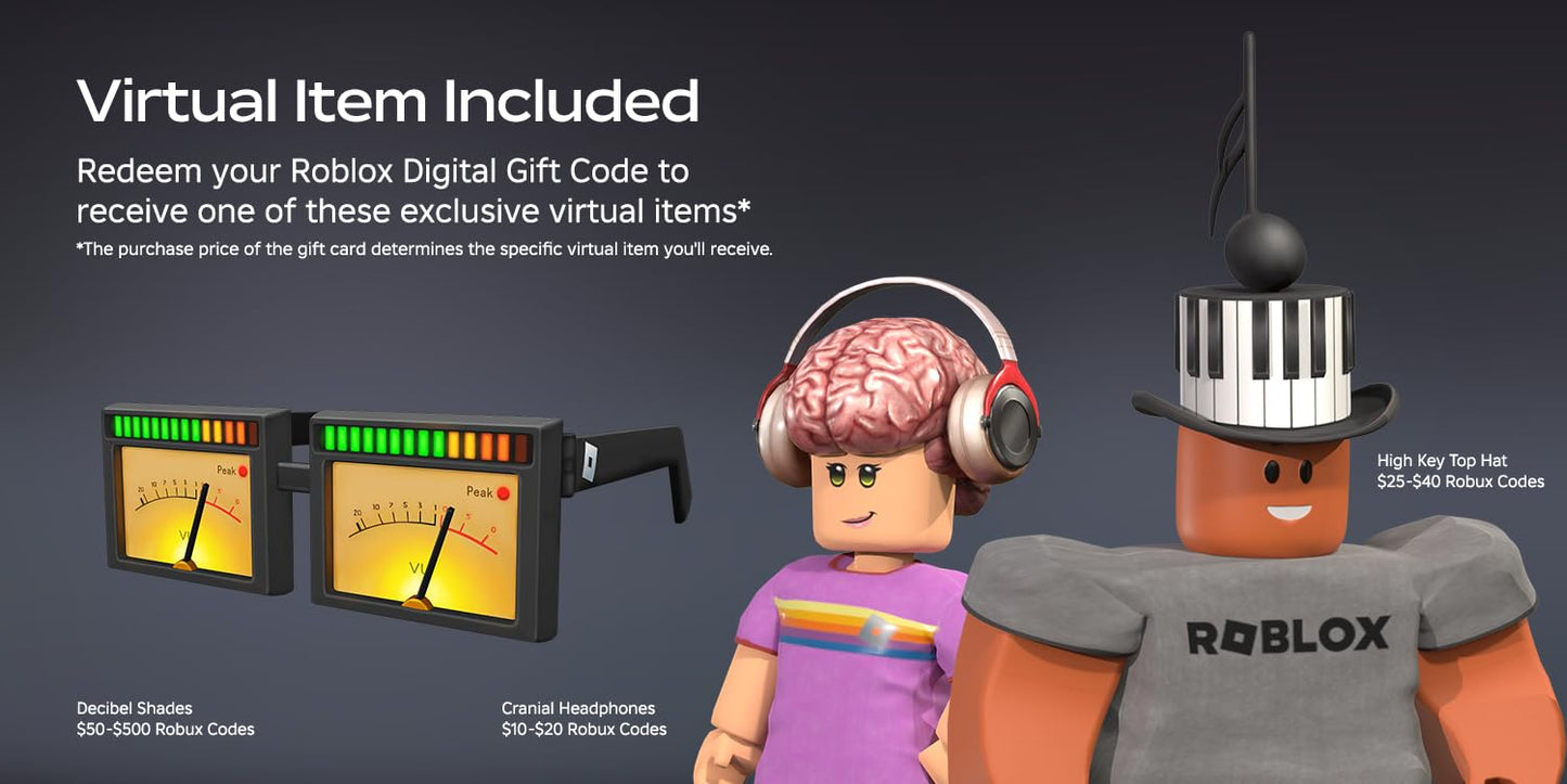 Roblox Digital Gift Card - 5,250 Robux [Includes Exclusive Virtual Item] [Digital Code]