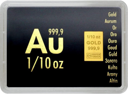 Gold zum Verschenken – Goldbarren in Motivbox - Echtheitsgarantie - Tolle Geschenkidee - Feingold 999,9 (3,11g Gold)