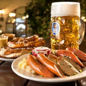 Biergarten FREE Pint Draught Beer & Pretzel