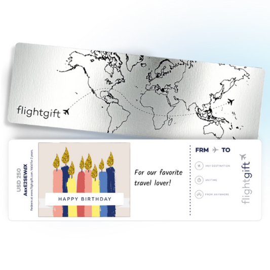 Universal 400+ Major Airlines Flight Gift Card